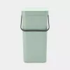 Brabantia Sort & Go 16 L žalias atliekų kibiras 220x279x401 mm