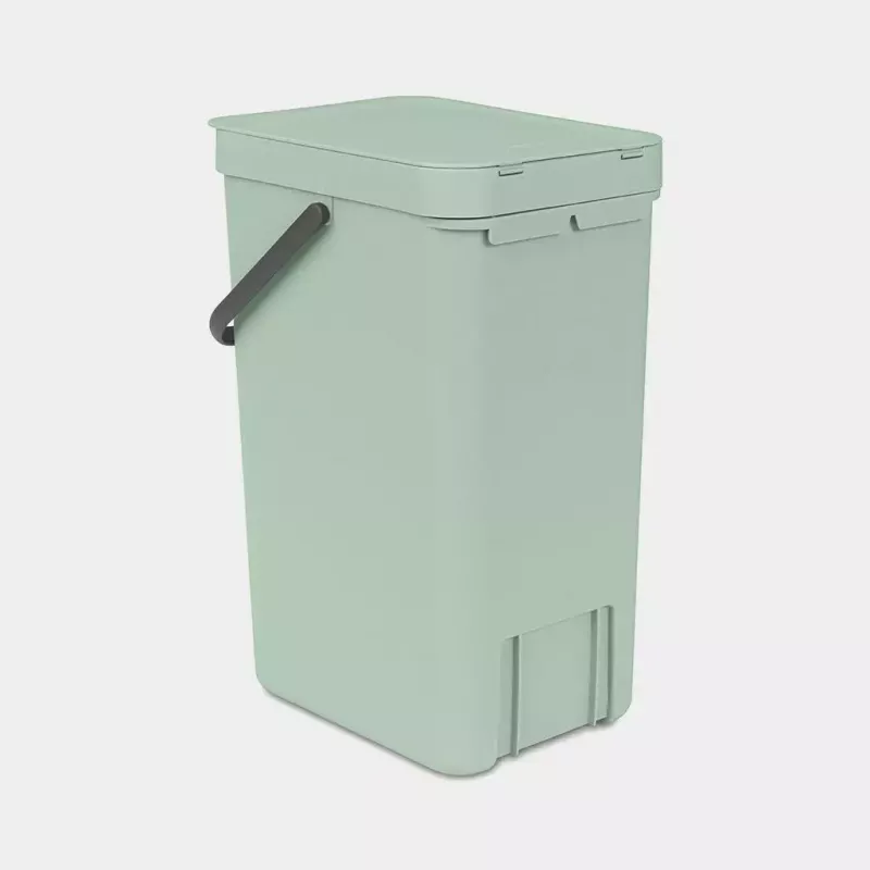 Brabantia Sort & Go 16 L žalias atliekų kibiras 220x279x401 mm