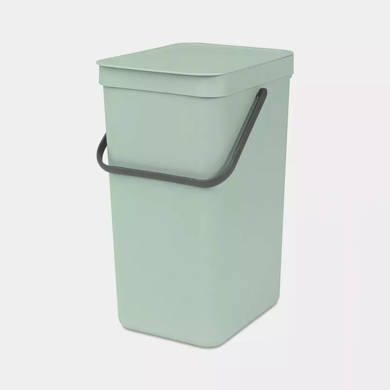 Brabantia Sort & Go 16 L žalias atliekų kibiras 220x279x401 mm