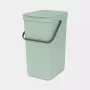 Brabantia Sort & Go 16 L žalias atliekų kibiras 220x279x401 mm