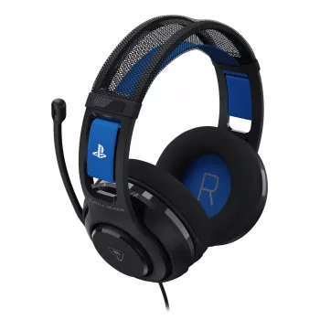 Turtle Beach Atlas 200 juodos laidinės žaidimų ausinės, skirtos PS5 ir PS4 – oficialiai licencijuotos PlayStation