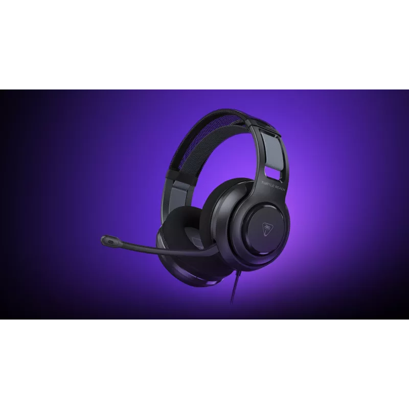 Turtle Beach Atlas 200 laidinis kompiuterinis žaidimų ausinių komplektas, skirtas kompiuteriams, žaidimų konsolėms ir mobiliesiems įrenginiams su 3,5 mm jungtimi
