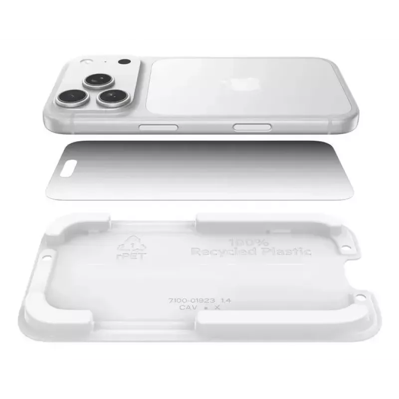 Ekrano apsauga Belkin ScreenForce InvisiGlass Privacy iPhone 17 Pro Antibakterinė Apsauga nuo kritimo