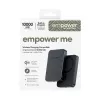 Nešiojamoji išorinė baterija PanzerGlass empower™ 10000 mAh Space Juoda, 0,245 kg
