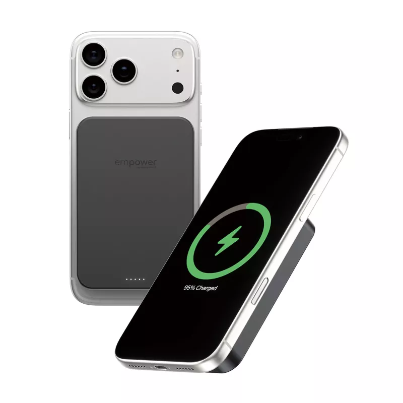 Nešiojamoji išorinė baterija PanzerGlass empower™ 10000 mAh Space Juoda, 0,245 kg