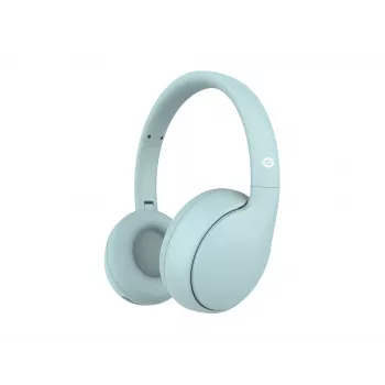 Ausinės CONCEPTRONIC PARRIS04B — belaidės ir laidinės vaikiškos ausinės, aplink ausis, 20–20 000 Hz, 170 g, šviesiai mėlynos
