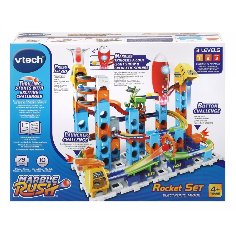 VTech Marble Rush Rocket Set Electronic M100 E Daugiaspalvis