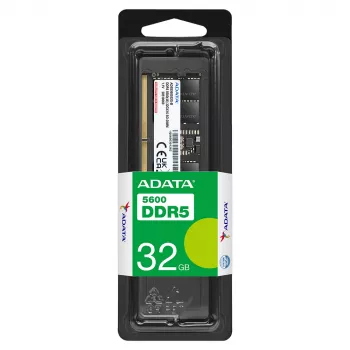 Stalinio kompiuterio atminties modulis ADATA Premier 32 GB (1 x 32 GB) DDR5 5600 MHz 288 kontaktų DIMM