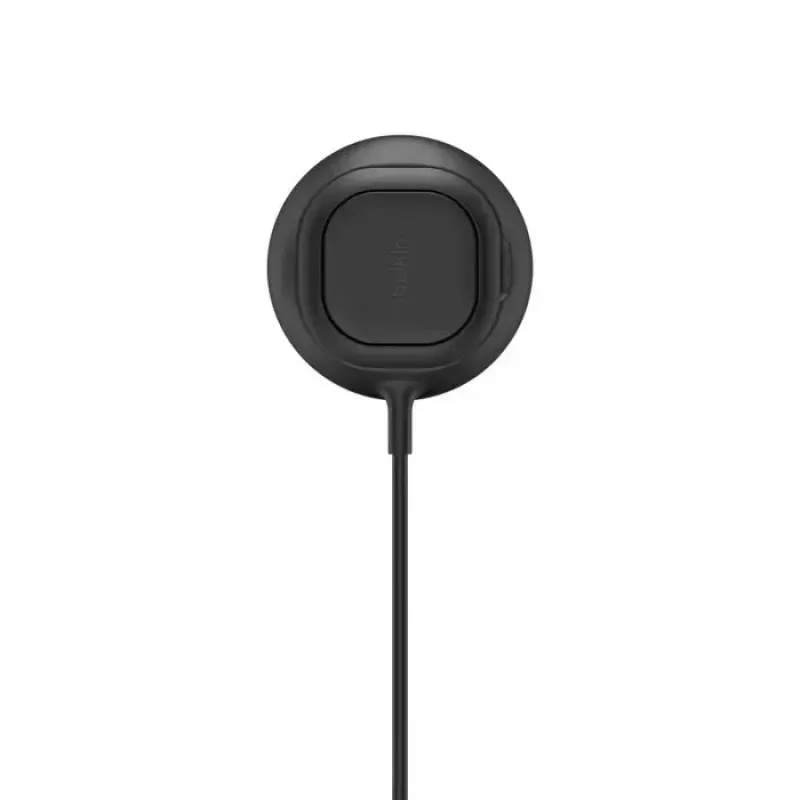 Įkroviklis Belkin UltraCharge WIA013HQBK — Belaidis USB greitasis įkroviklis išmaniesiems laikrodžiams ir išmaniesiems telefonams, skirtas naudoti patalpose, 2 m kabelis, juodas