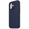 Mobiliojo telefono dėklas Decoded D25IPO17BCS9TY, skirtas iPhone 17 — dėklas, tinka iki 16 cm (6,3 col.) ekranams, tamsiai mėlynas, mikropluoštas ir PU