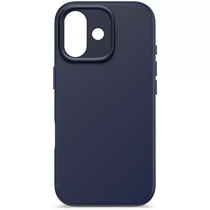 Mobiliojo telefono dėklas Decoded D25IPO17BCS9TY, skirtas iPhone 17 — dėklas, tinka iki 16 cm (6,3 col.) ekranams, tamsiai mėlynas, mikropluoštas ir PU