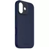 Mobiliojo telefono dėklas Decoded D25IPO17BCS9TY, skirtas iPhone 17 — dėklas, tinka iki 16 cm (6,3 col.) ekranams, tamsiai mėlynas, mikropluoštas ir PU