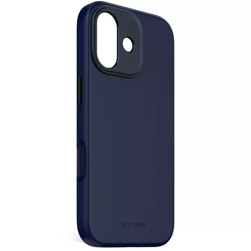 Mobiliojo telefono dėklas Decoded D25IPO17BCS9TY, skirtas iPhone 17 — dėklas, tinka iki 16 cm (6,3 col.) ekranams, tamsiai mėlynas, mikropluoštas ir PU