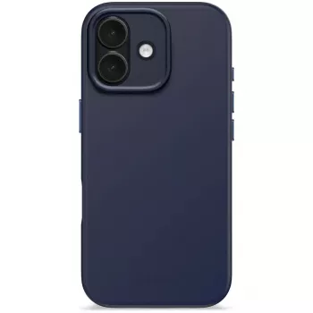 Mobiliojo telefono dėklas Decoded D25IPO17BCS9TY, skirtas iPhone 17 — dėklas, tinka iki 16 cm (6,3 col.) ekranams, tamsiai mėlynas, mikropluoštas ir PU
