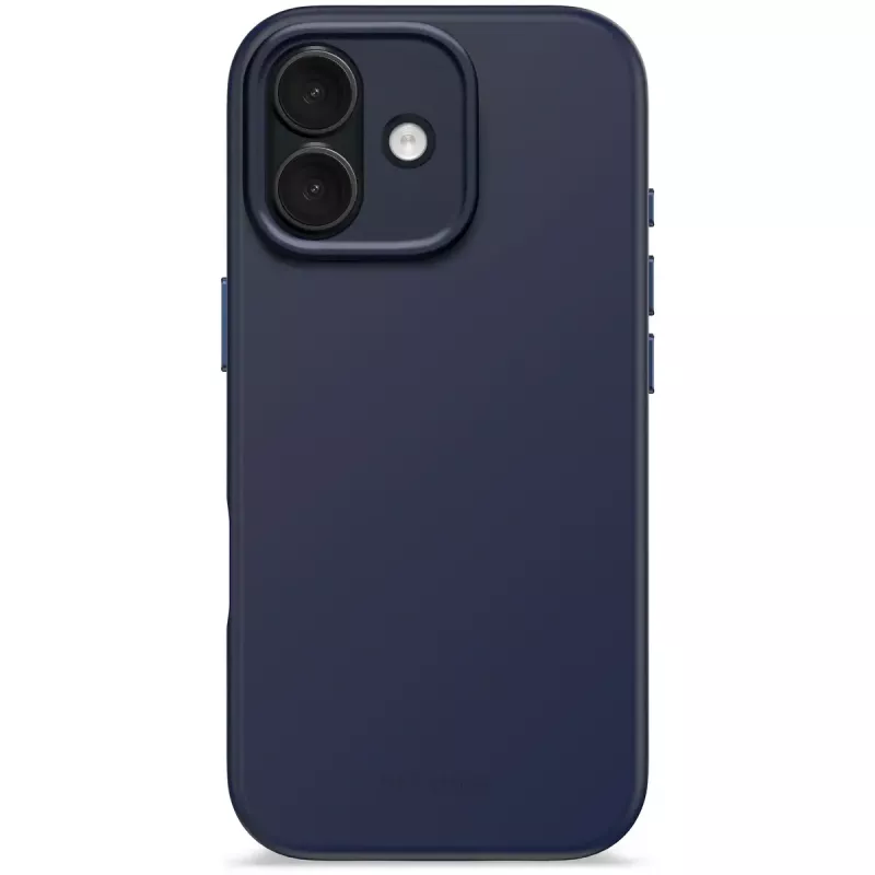 Mobiliojo telefono dėklas Decoded D25IPO17BCS9TY, skirtas iPhone 17 — dėklas, tinka iki 16 cm (6,3 col.) ekranams, tamsiai mėlynas, mikropluoštas ir PU