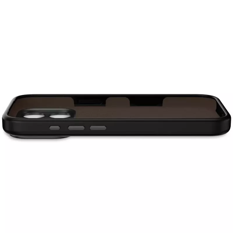 Decoded silikoninis galinis dangtelis, skirtas Apple iPhone 17 Pro Max — suderinamas su 6,9 colio (17,5 cm), juodas, mikropluoštas/PU