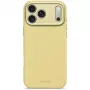Decoded silikoninis galinis dangtelis Apple iPhone 17 Pro Max, suderinamas su 6,9 colio (17,5 cm) ekranais, geltonas