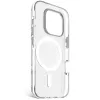 Telefono dėklas Decoded Clear Case, skirtas iPhone 16 Pro, polikarbonatinis, permatomai baltas, tinka 6,3 colio (16 cm)