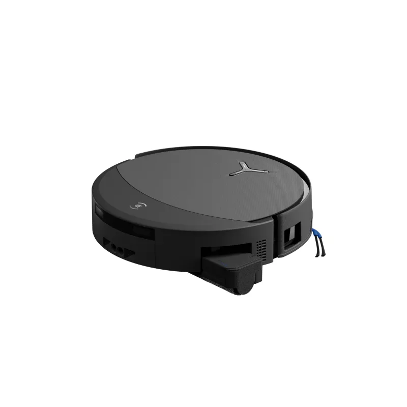 Robotas dulkių siurblys Ecovacs DEEBOT T90 PRO OMNI — becukis 0,25 L dulkių konteineris, 350 min veikimo trukmė, Li‑Ion 4000 mAh, juodas
