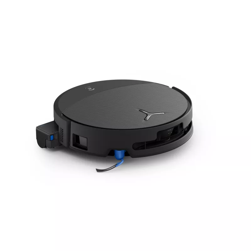 Robotas dulkių siurblys Ecovacs DEEBOT T90 PRO OMNI — becukis 0,25 L dulkių konteineris, 350 min veikimo trukmė, Li‑Ion 4000 mAh, juodas