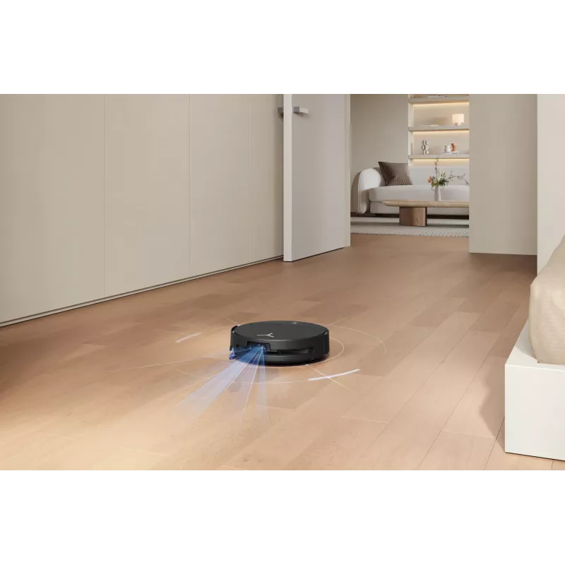 Robotas dulkių siurblys Ecovacs DEEBOT T90 PRO OMNI — becukis 0,25 L dulkių konteineris, 350 min veikimo trukmė, Li‑Ion 4000 mAh, juodas