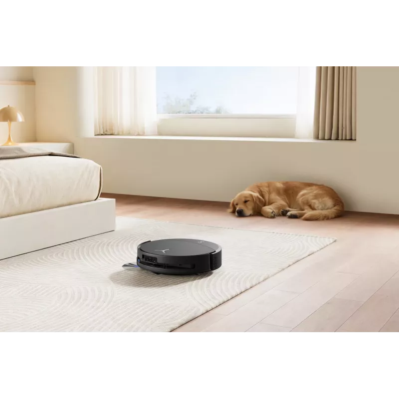 Robotas dulkių siurblys Ecovacs DEEBOT T90 PRO OMNI — becukis 0,25 L dulkių konteineris, 350 min veikimo trukmė, Li‑Ion 4000 mAh, juodas