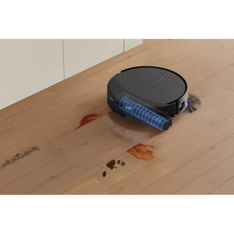 Robotas dulkių siurblys Ecovacs DEEBOT T90 PRO OMNI — becukis 0,25 L dulkių konteineris, 350 min veikimo trukmė, Li‑Ion 4000 mAh, juodas