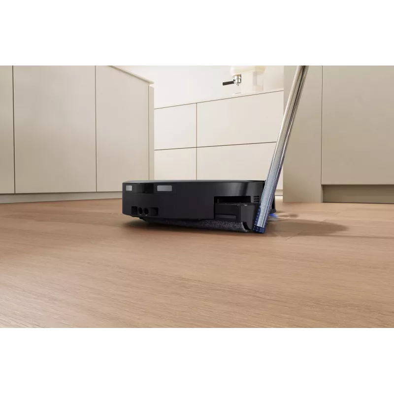 Robotas dulkių siurblys Ecovacs DEEBOT T90 PRO OMNI — becukis 0,25 L dulkių konteineris, 350 min veikimo trukmė, Li‑Ion 4000 mAh, juodas