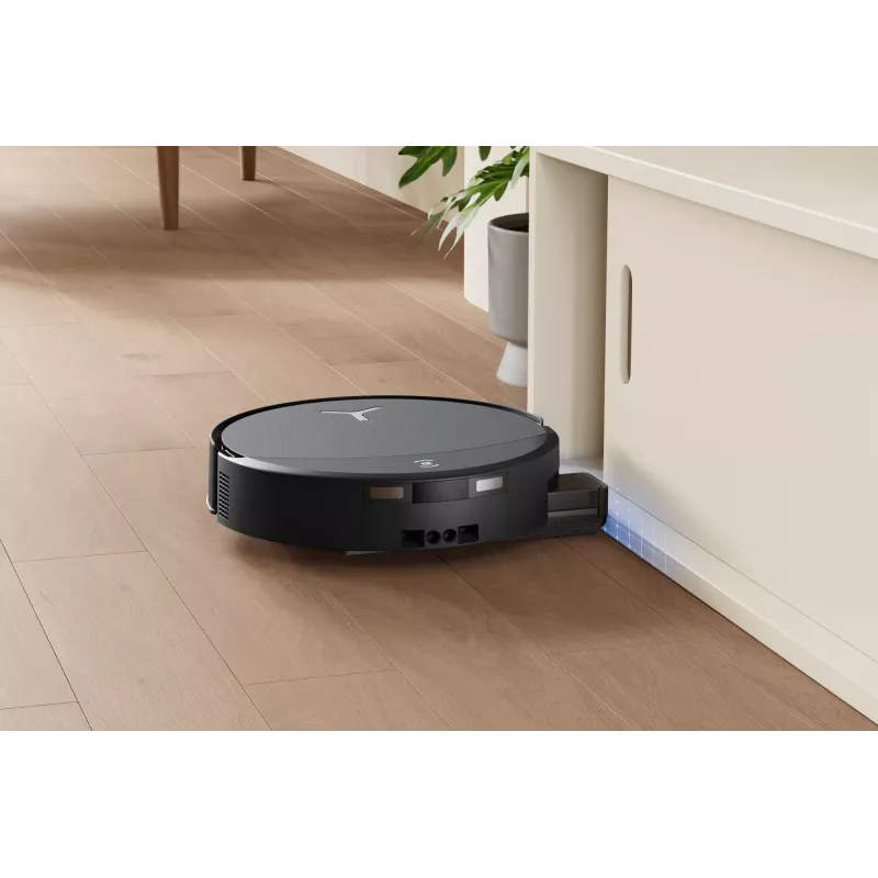 Robotas dulkių siurblys Ecovacs DEEBOT T90 PRO OMNI — becukis 0,25 L dulkių konteineris, 350 min veikimo trukmė, Li‑Ion 4000 mAh, juodas
