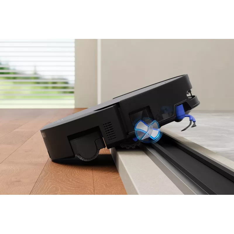 Robotas dulkių siurblys Ecovacs DEEBOT T90 PRO OMNI — becukis 0,25 L dulkių konteineris, 350 min veikimo trukmė, Li‑Ion 4000 mAh, juodas