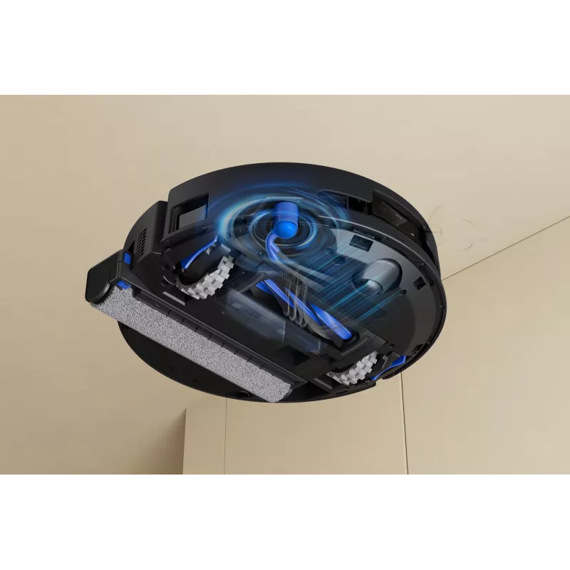 Robotas dulkių siurblys Ecovacs DEEBOT T90 PRO OMNI — becukis 0,25 L dulkių konteineris, 350 min veikimo trukmė, Li‑Ion 4000 mAh, juodas