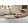 Robotas dulkių siurblys Ecovacs DEEBOT T90 PRO OMNI — becukis 0,25 L dulkių konteineris, 350 min veikimo trukmė, Li‑Ion 4000 mAh, juodas