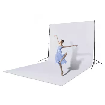 „HAMA 00021161“ poliesterinis vienspalvis baltas fonas, 2940 mm x 6000 mm