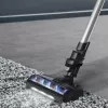 2-in-1 stick vacuum Rowenta RH6A35 — cordless lithium‑ion, 140 W, bagless cyclonic, purple/Sidabrinė, LED brush
