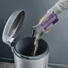 2-in-1 stick vacuum Rowenta RH6A35 — cordless lithium‑ion, 140 W, bagless cyclonic, purple/Sidabrinė, LED brush