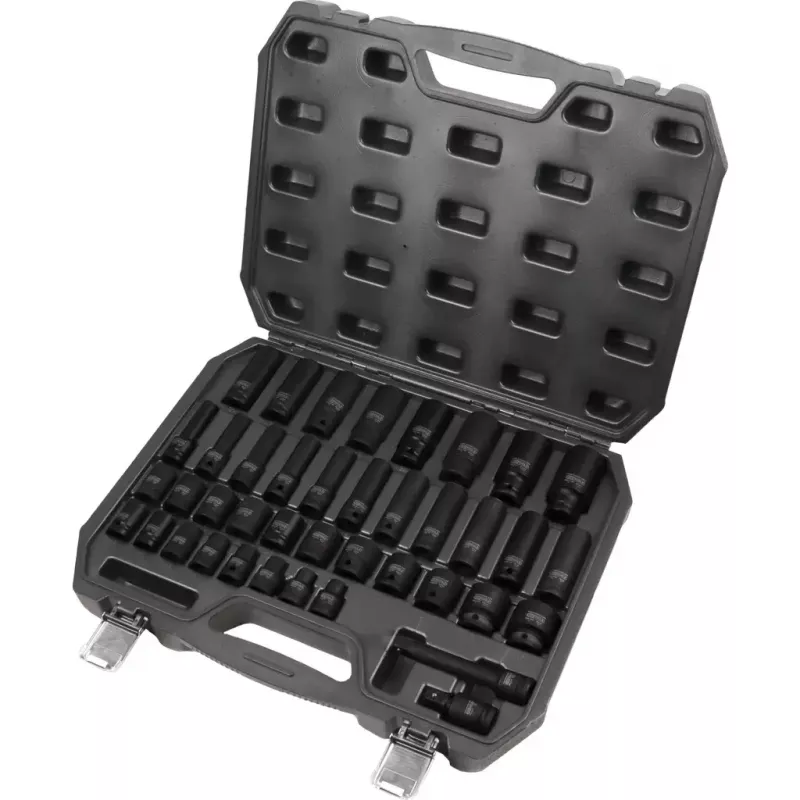 Lizdų rinkinys KS Tools 515.0065 1/2 col. pavara 40 galvučių 8 kg