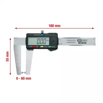 Slankmatis KS Tools 300.0540 Svoris 130 g