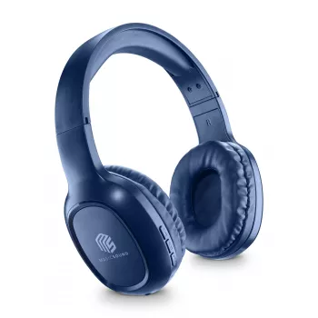 Music Sound Basic Bluetooth ant ausies dedamas ausinių komplektas su nuotolinio valdymo pulteliu ir mikrofonu