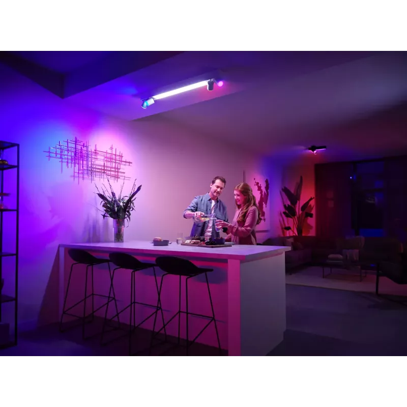 Philips Hue White and colour ambience Centris 4 vietų lubinis šviestuvas
