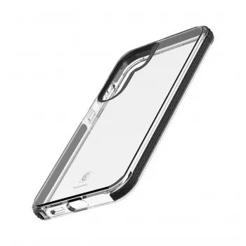 Cellularline Tetra Force Strong Guard - Galaxy S25 Ultra apsauginis, smūgiams atsparus lankstus dėklas su integruota Microban® antibakterine technologija