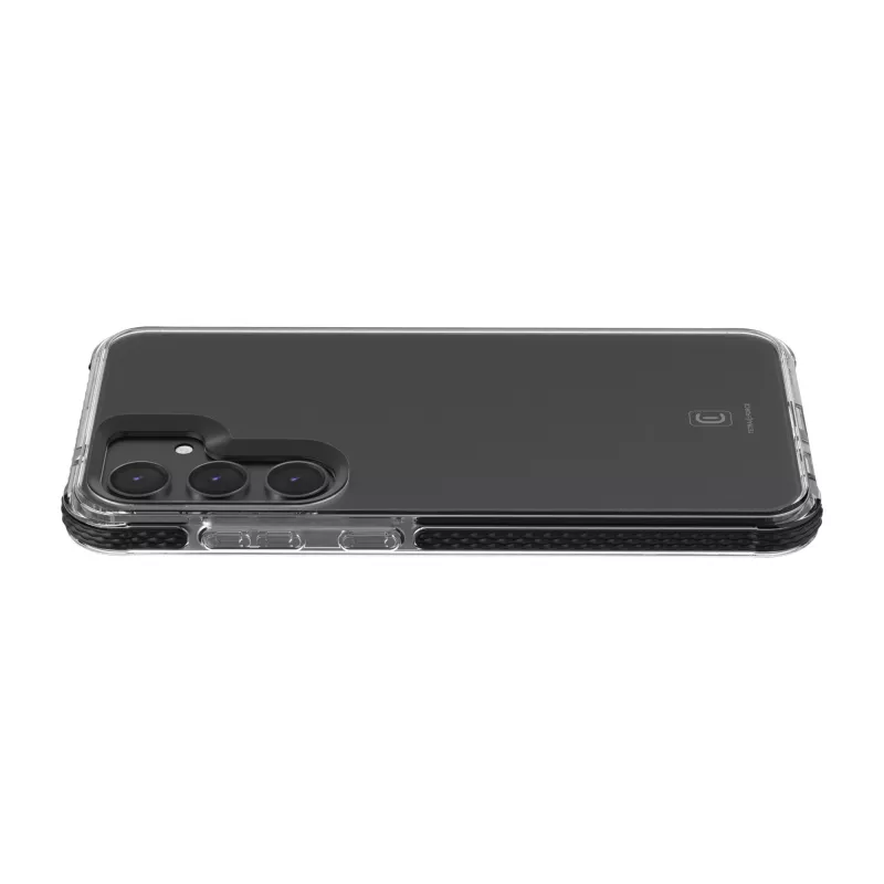 Cellularline Tetra Force Strong Guard - Galaxy S25 Ultra apsauginis, smūgiams atsparus lankstus dėklas su integruota Microban® antibakterine technologija