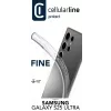 Cellularline Fine - Galaxy S25 Ultra, Dėklas, Samsung, Galaxy S25 Ultra, 17,3 cm (6,8 colių), Skaidrus