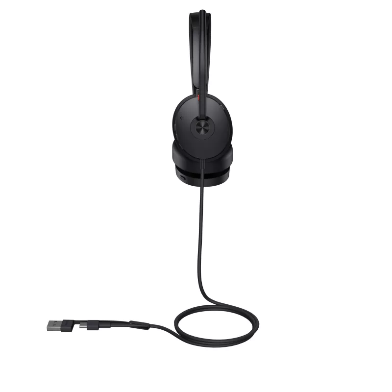Ausinės Yealink UH48 Dual Teams USB-C/A laidinės 20-20000 Hz juodos