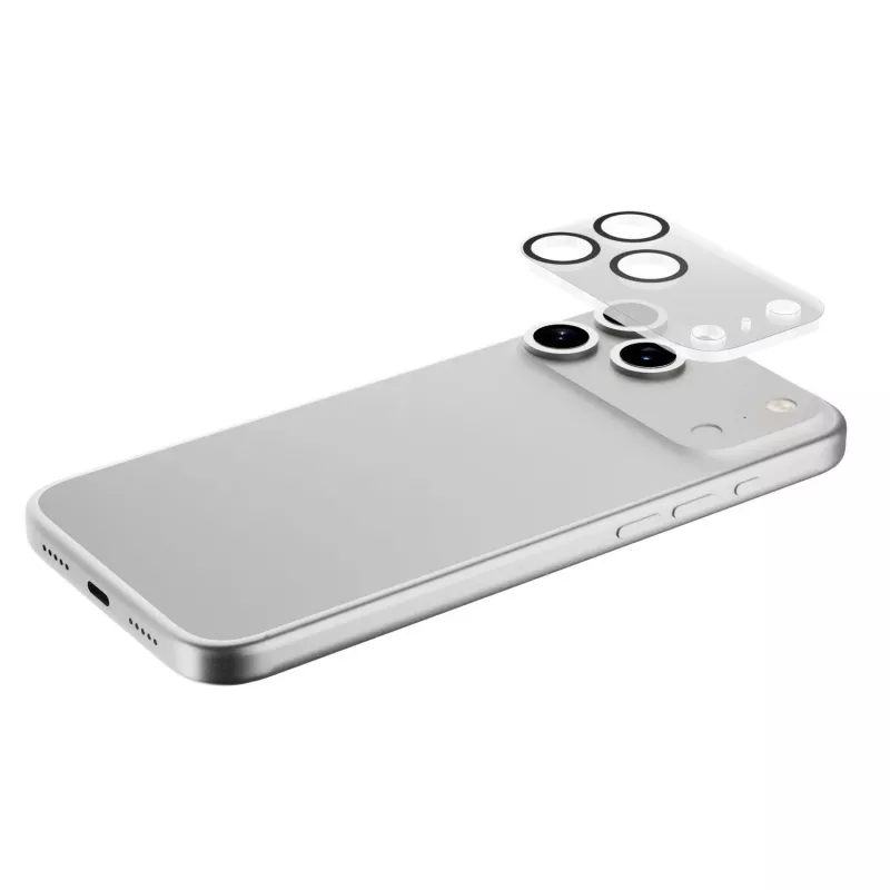Cellularline kameros objektyvas - iPhone 17 Pro Max apsauga kamerai
