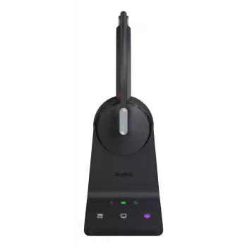 Belaidės mono ausinės Yealink WH64 Teams – Bluetooth, viršaus, nuo 20 iki 20000 Hz, 150 m diapazonas, juodos