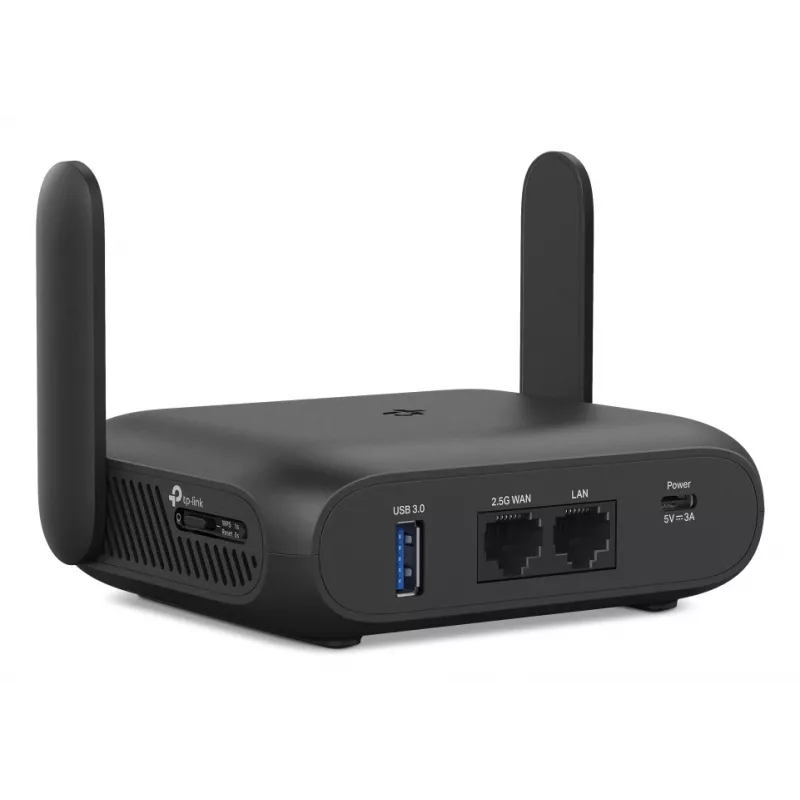 TP-Link BE3600 Wi-Fi 7 belaidis maršrutizatorius 2.5 Gigabit Ethernet Dviejų juostų (2.4 GHz / 5 GHz) Juodas