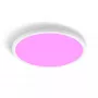 Lubinis šviestuvas Philips Hue Devote plonas lubinis šviestuvas M, apvalus LED 23W, baltas, Ø42.1 cm, universali vieta
