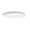 Lubinis šviestuvas Philips Hue Devote plonas lubinis šviestuvas M, apvalus LED 23W, baltas, Ø42.1 cm, universali vieta