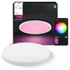 Lubinis šviestuvas Philips Hue Devote plonas lubinis šviestuvas M, apvalus LED 23W, baltas, Ø42.1 cm, universali vieta