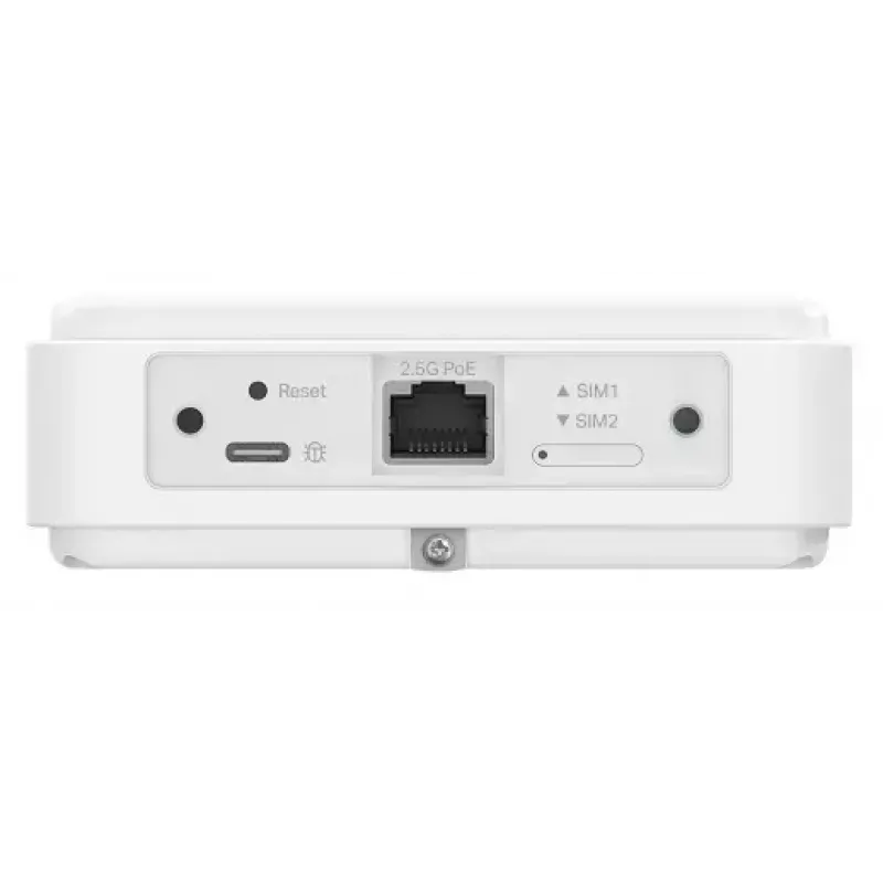 Korinio tinklo tinklų sietuvas TP-LINK OMADA ER701-5G-Outdoor, 5G/4G/3G, 2,4 GHz Wi‑Fi, 2,5 Gbps eternetas, stulpo/sienos/lango tvirtinimas